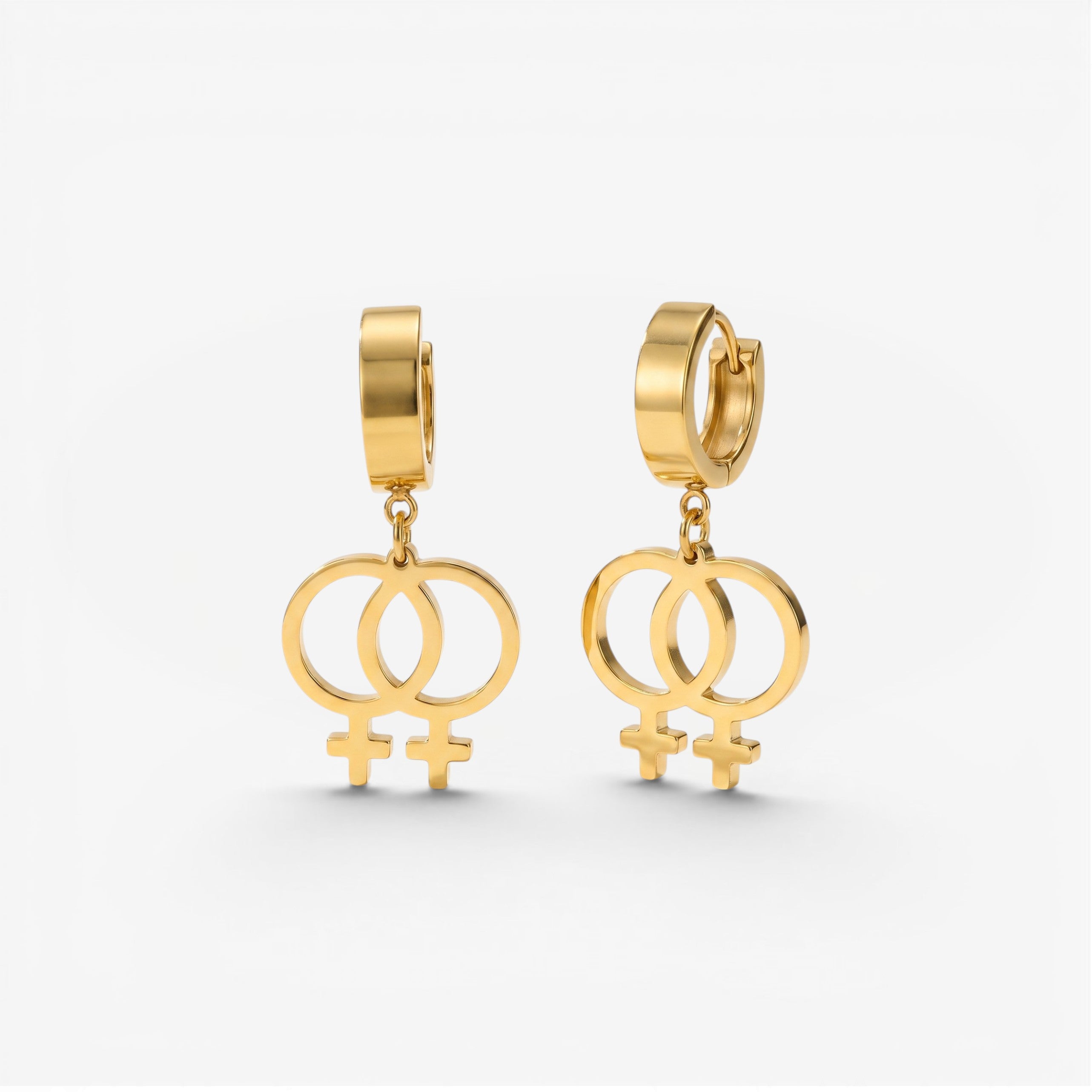 Lesbian Love Earrings