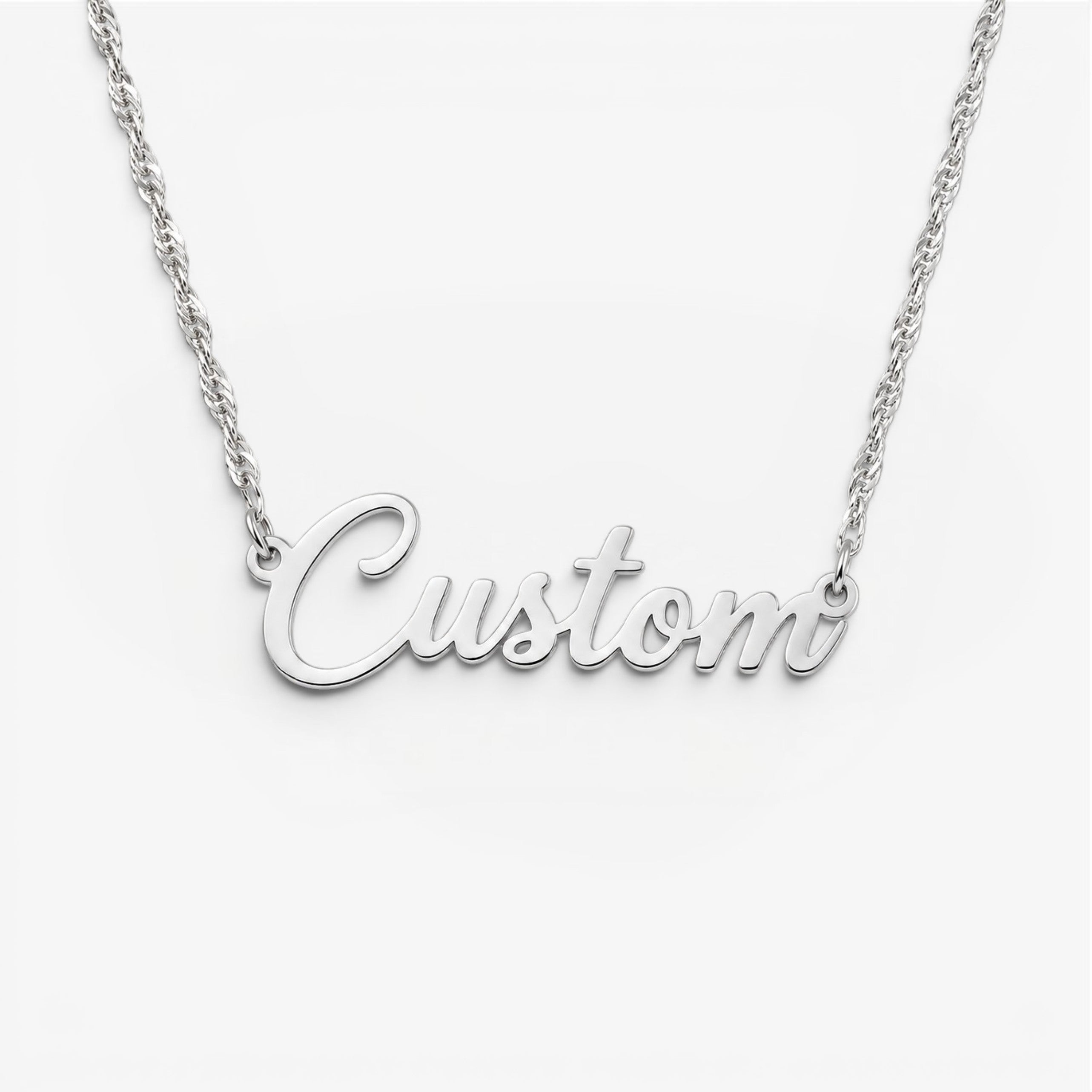 Singapore Chain Personalised Necklace