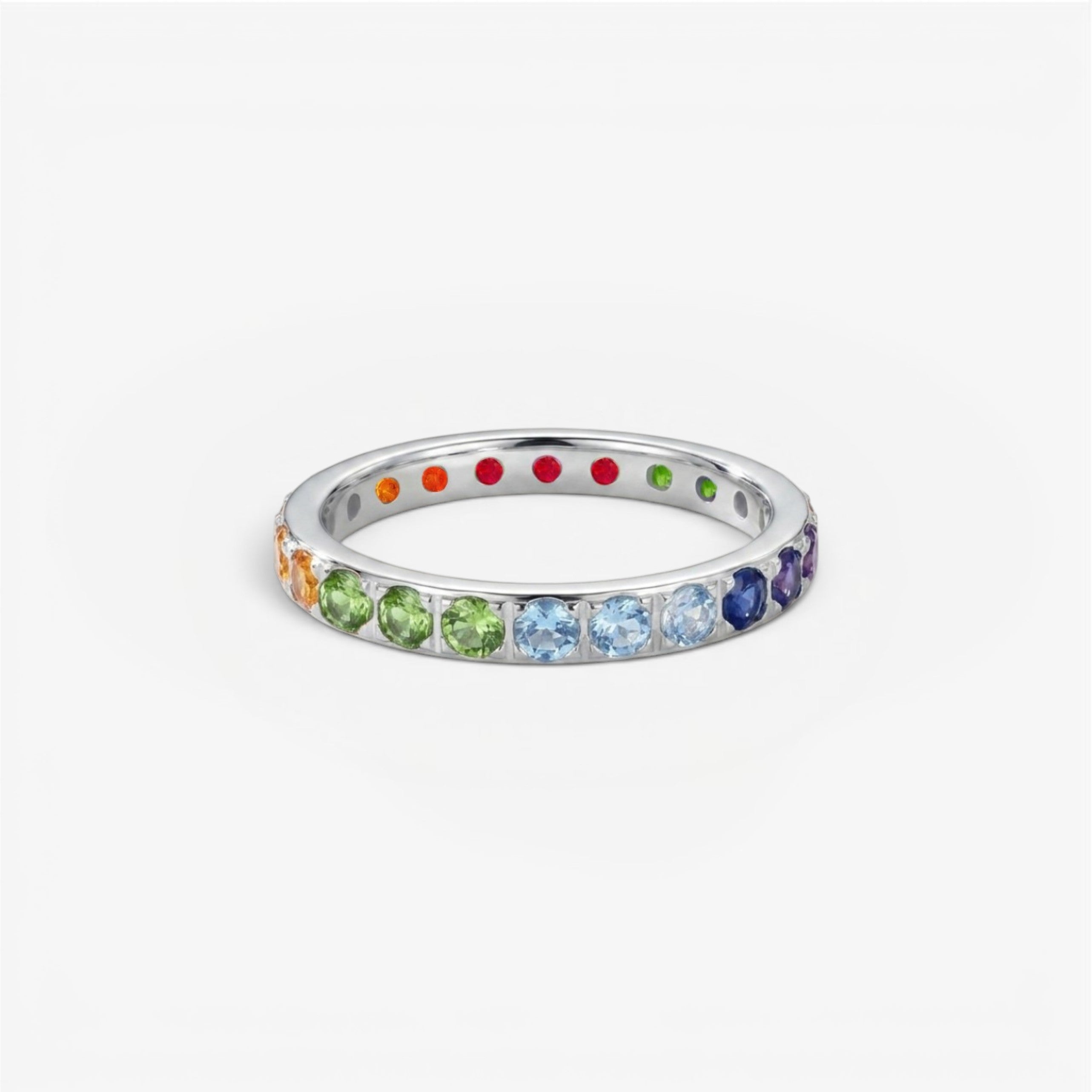 Jeweled Love Ring