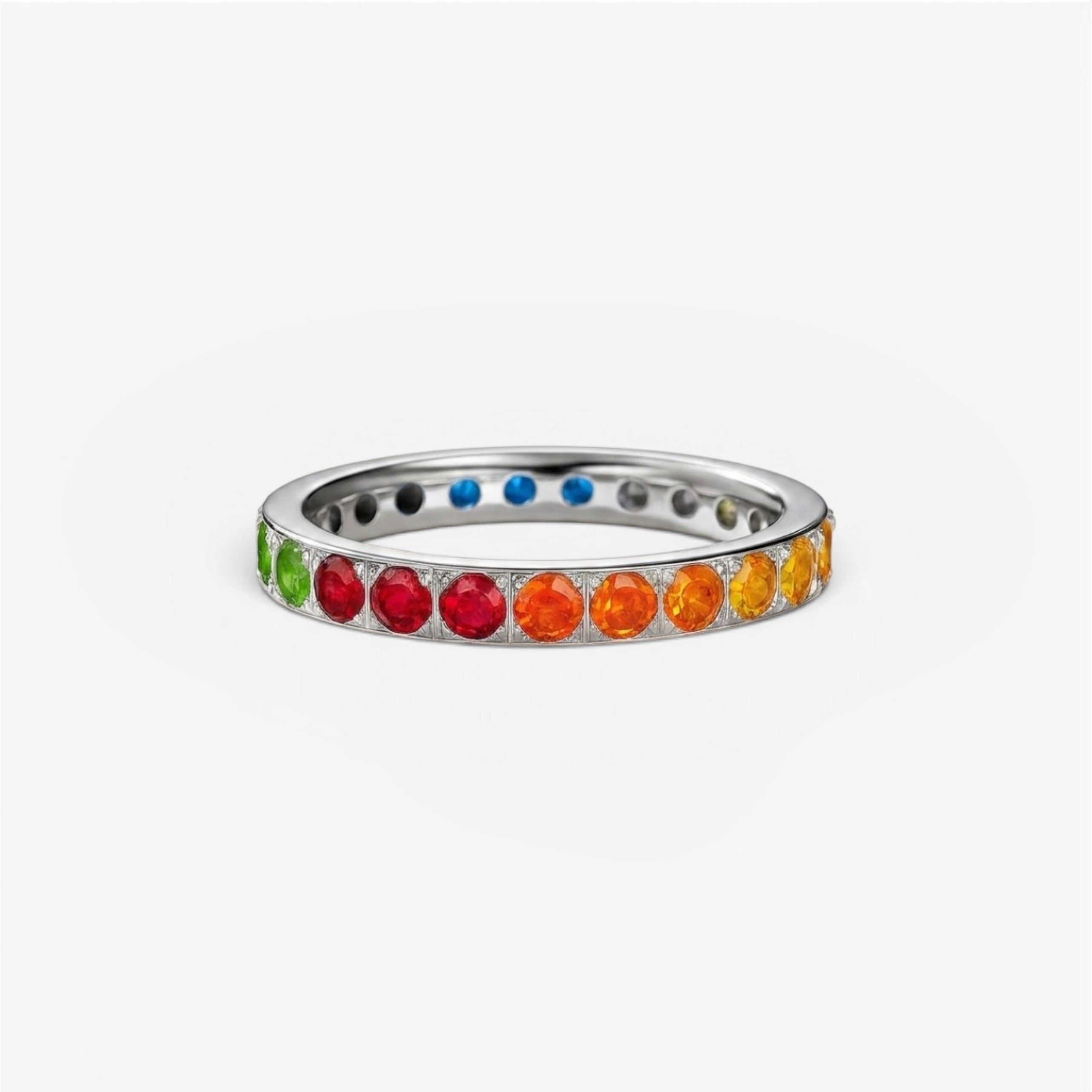 Jeweled Love Ring