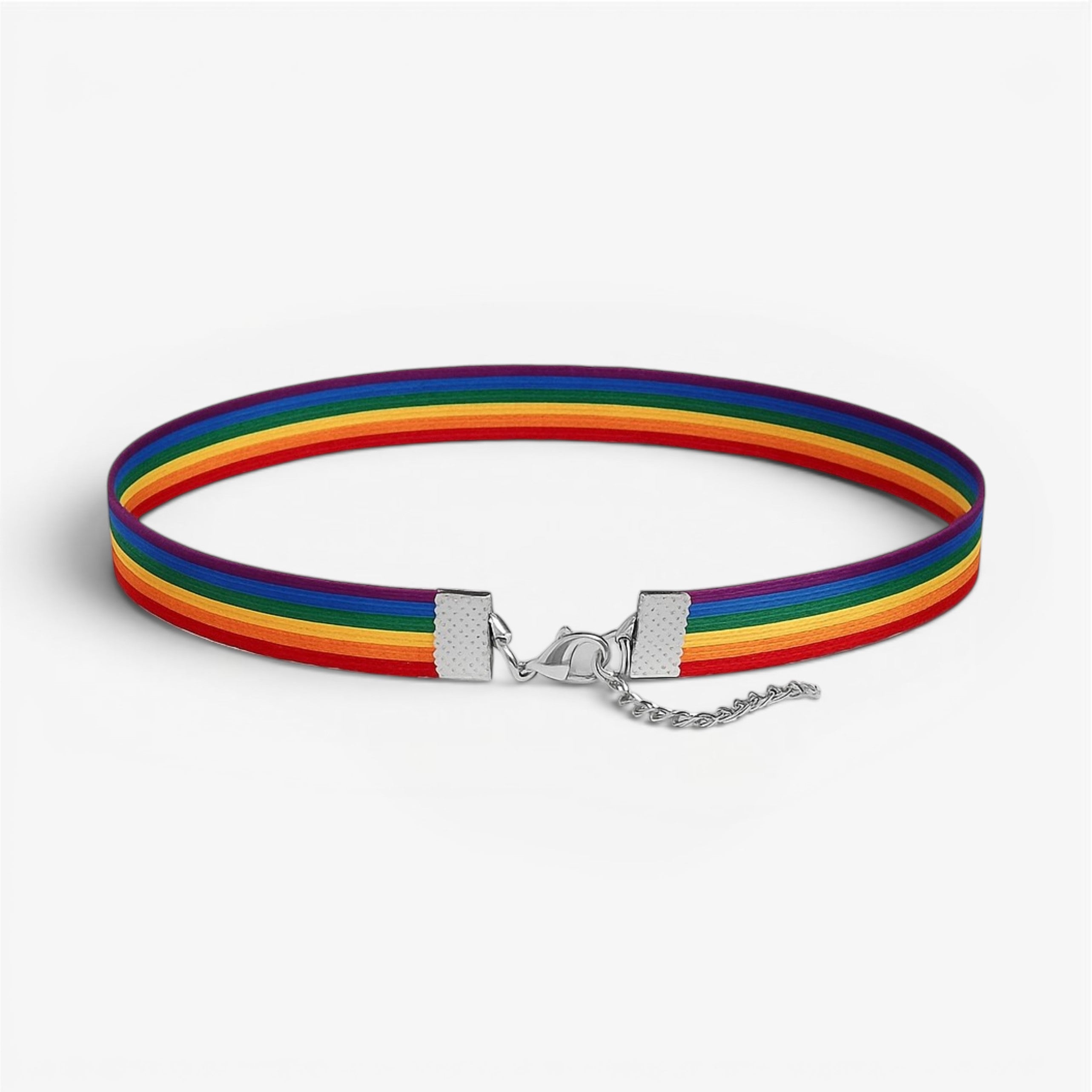 Rainbow Pride Choker
