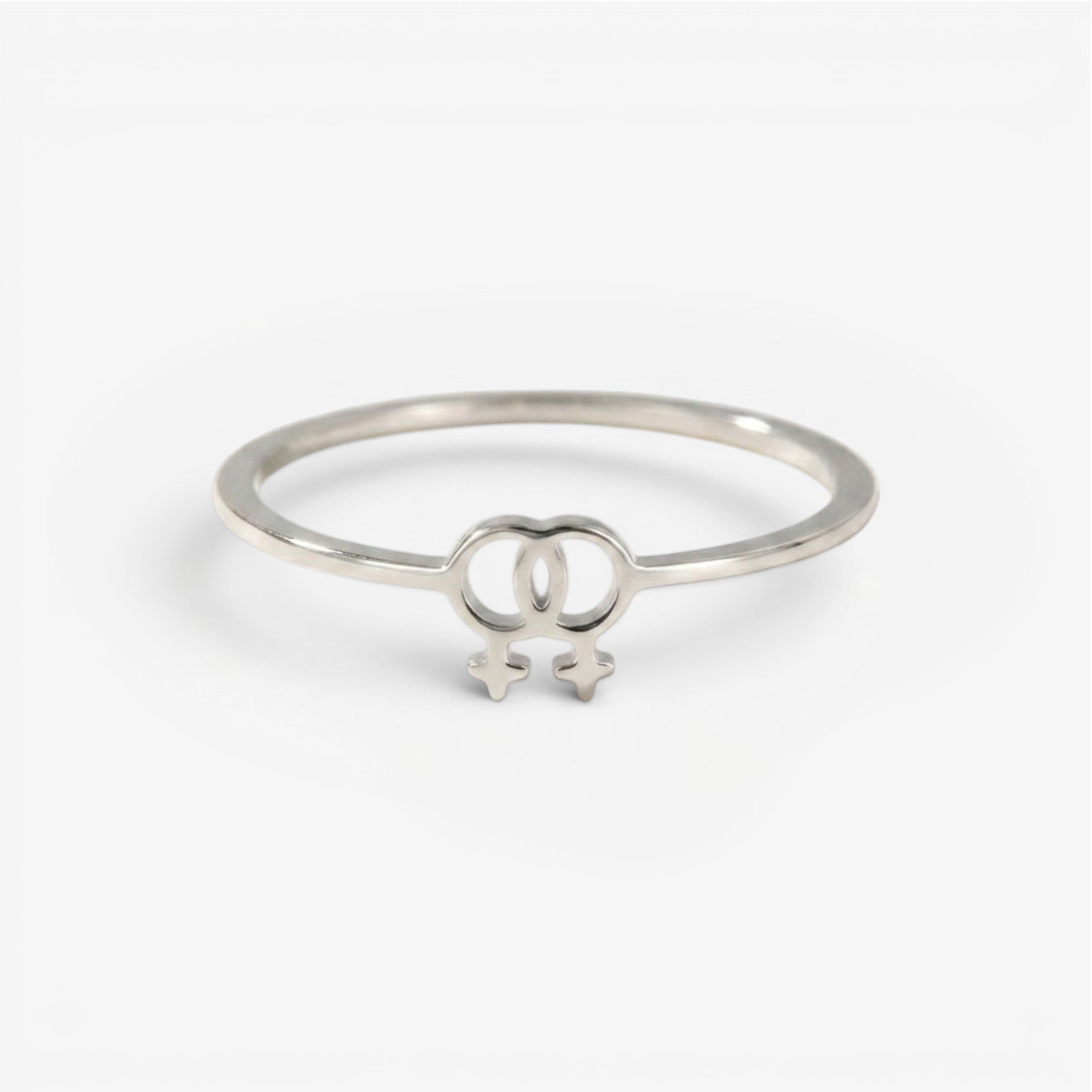 Linked Love Ring