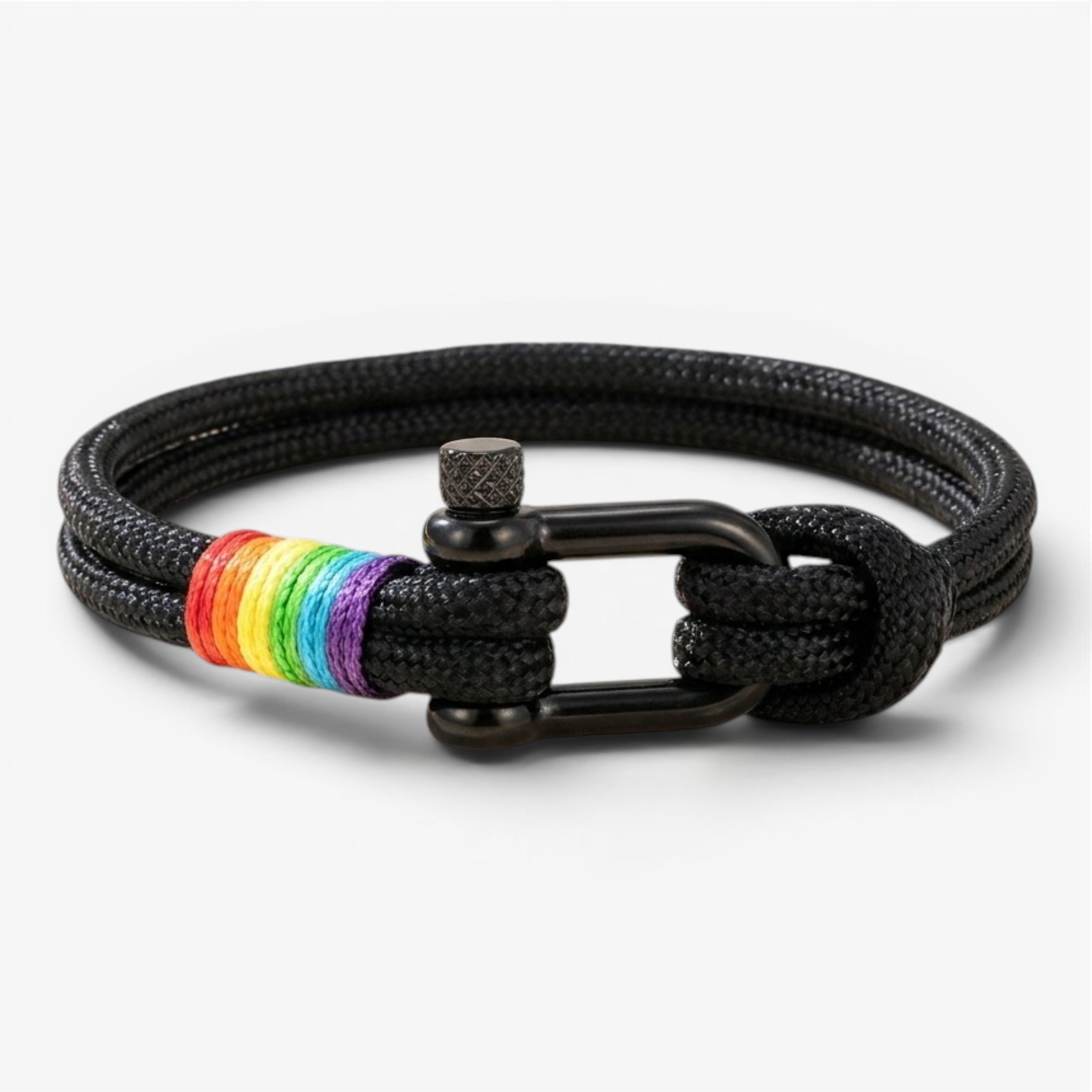 Rainbow Anchor Bracelet