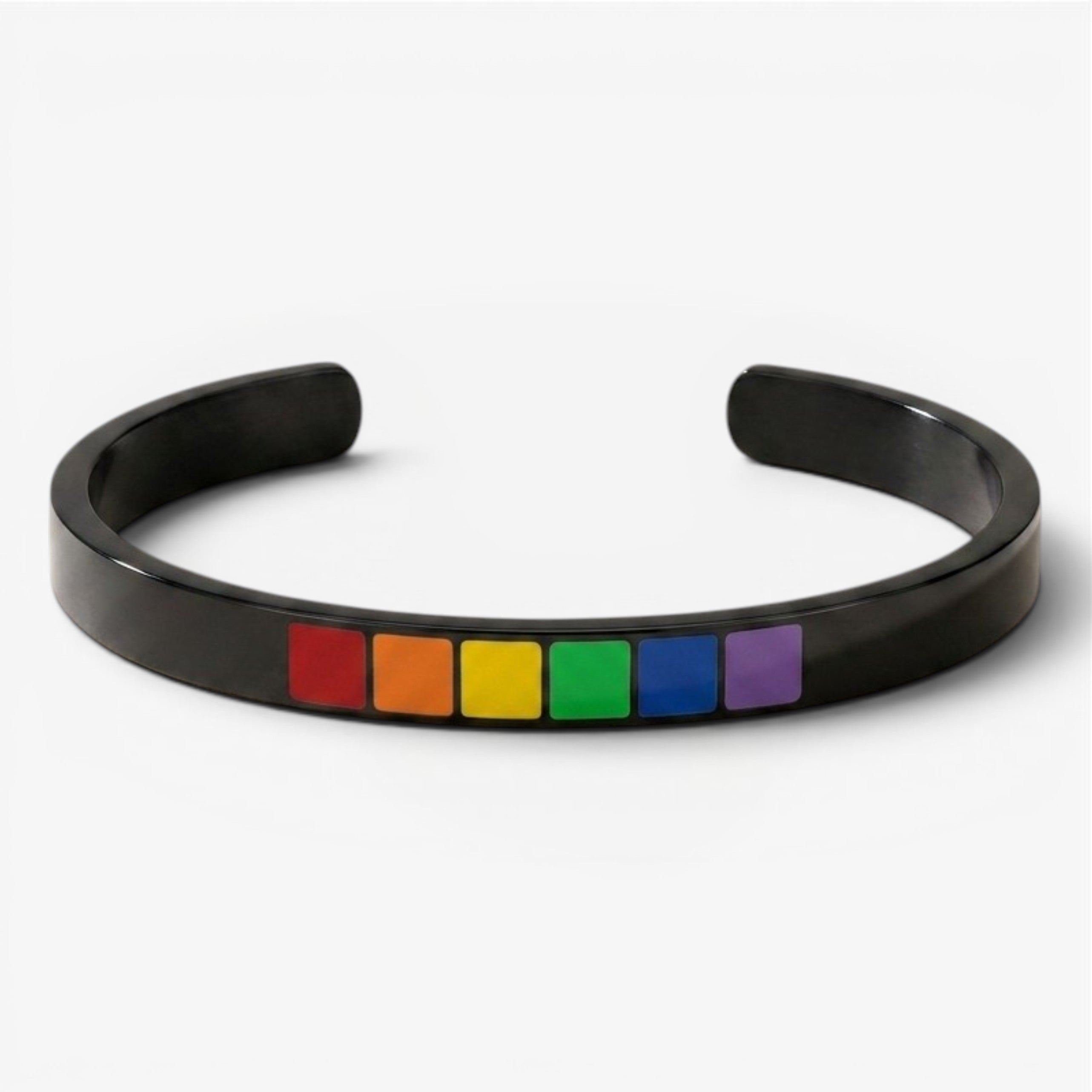 Rainbow Cuff Bracelet