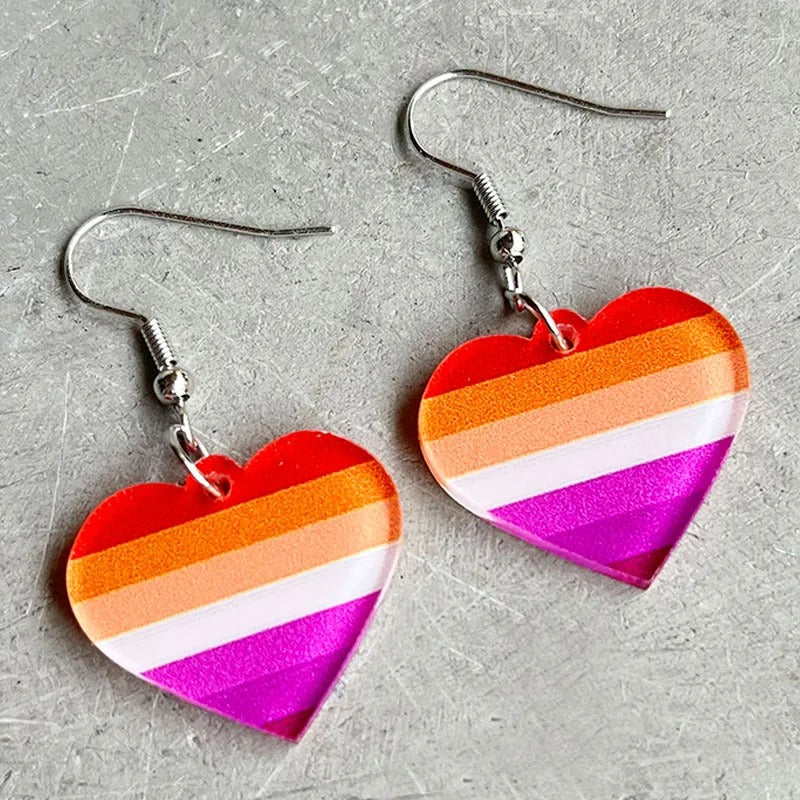 Her Flag Earrings