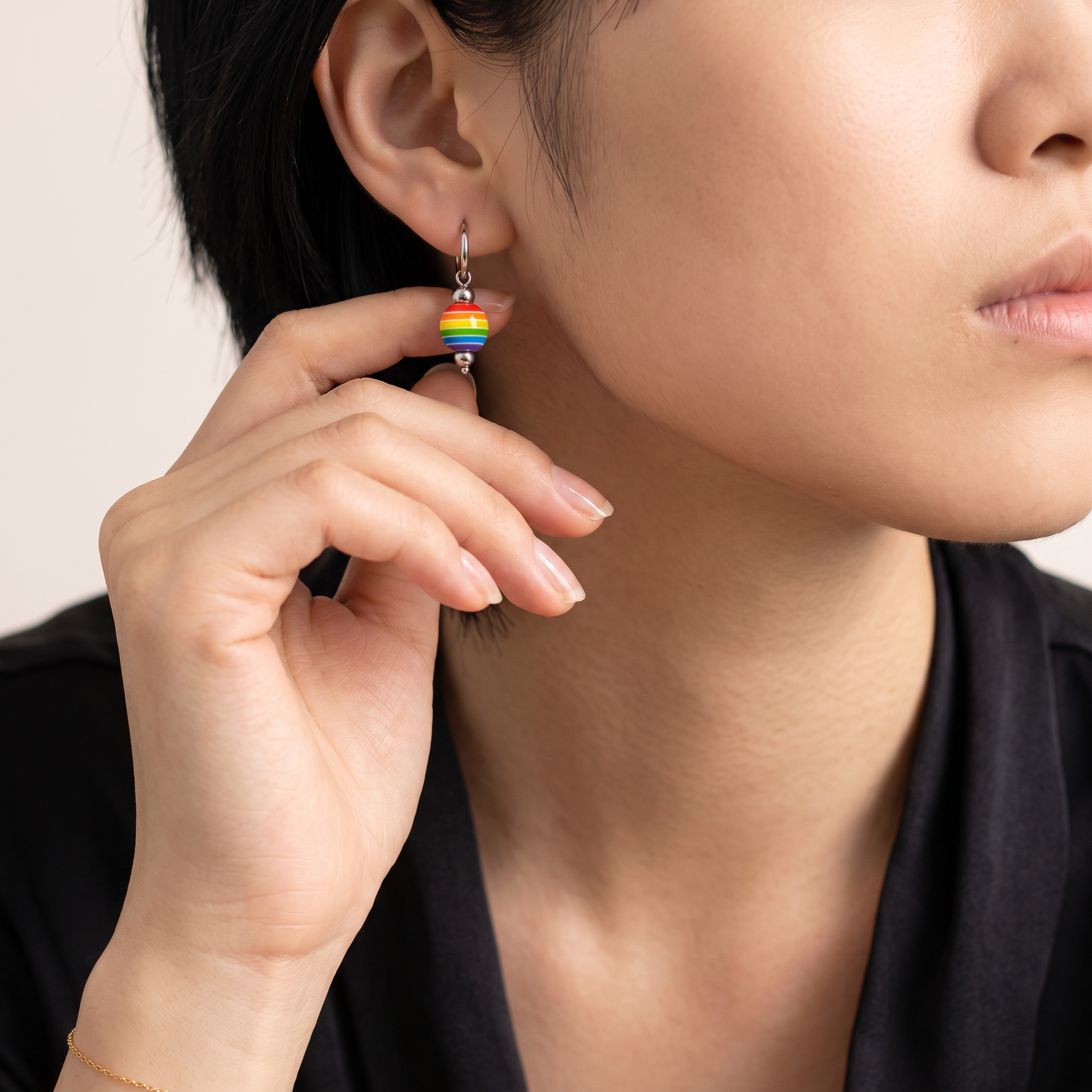 Rainbow Orbit Earrings