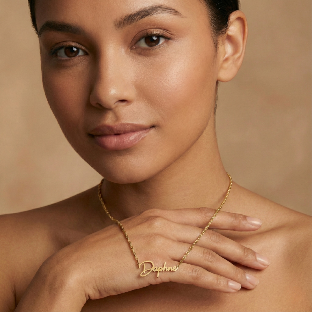 Singapore Chain Personalised Necklace