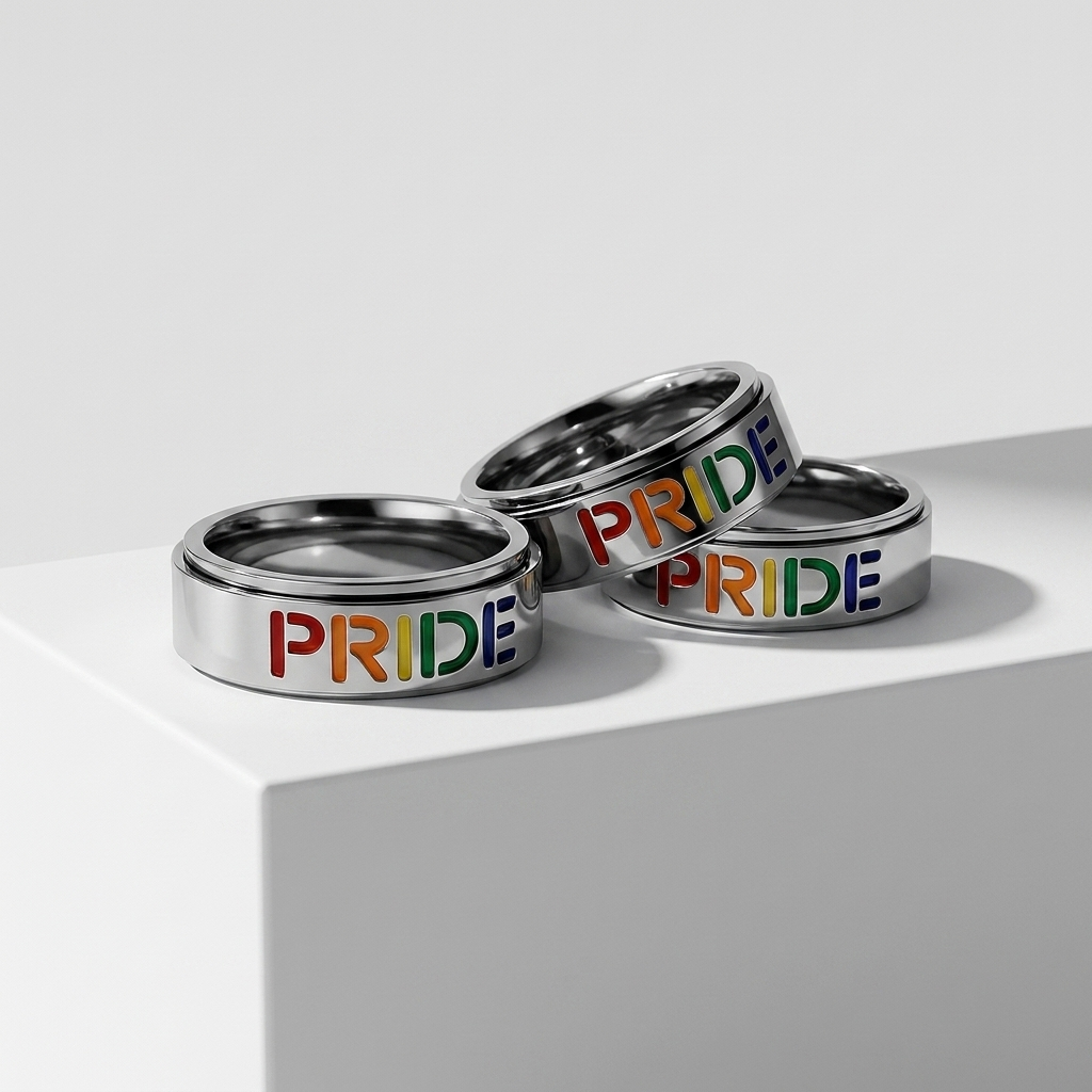 Spinning Pride Ring