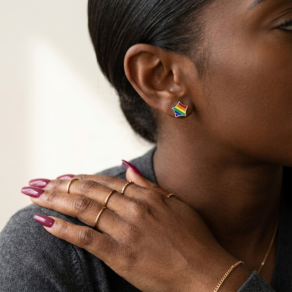Star of Pride Earrings