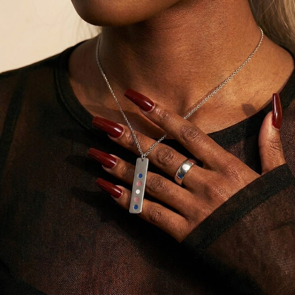 Transgender Bar Necklace