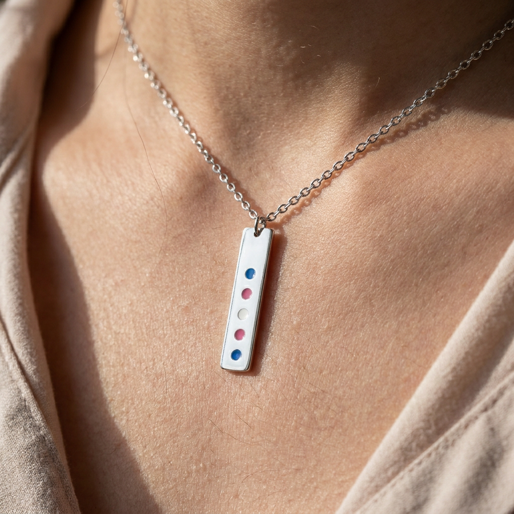 Transgender Bar Necklace