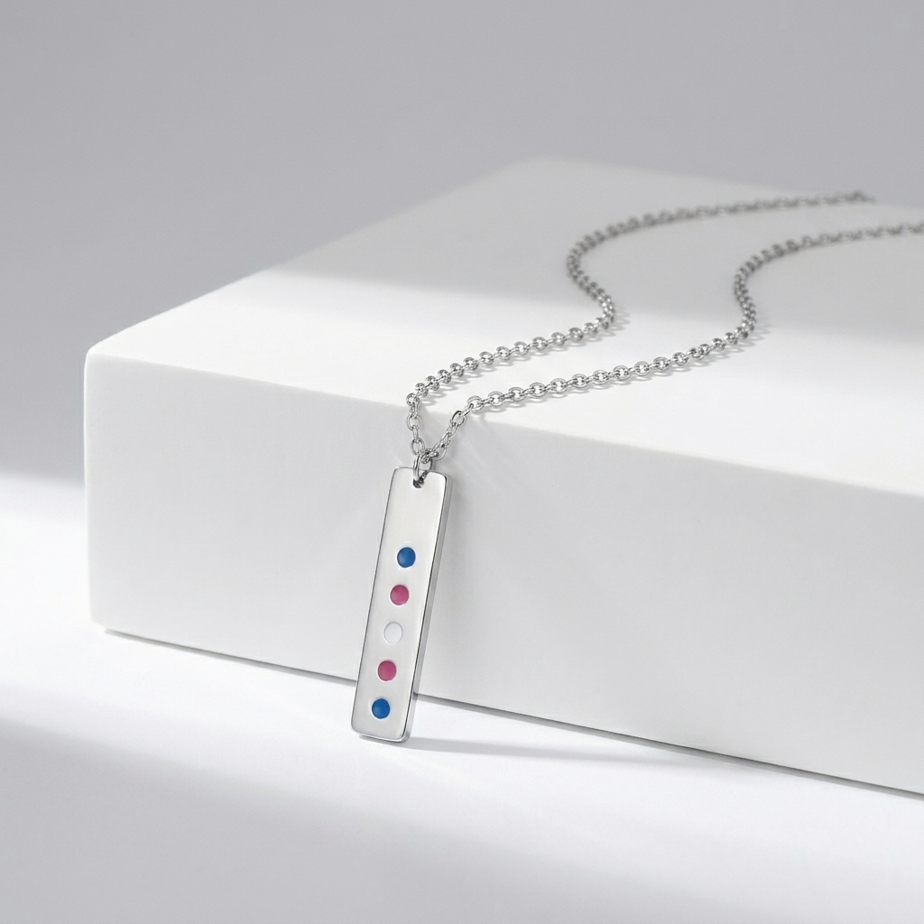 Transgender Bar Necklace
