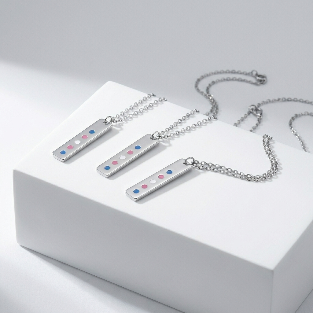 Transgender Bar Necklace