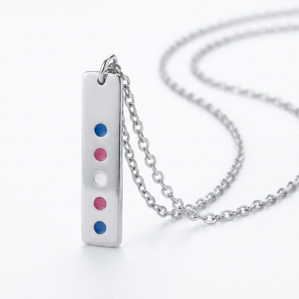 Transgender Bar Necklace