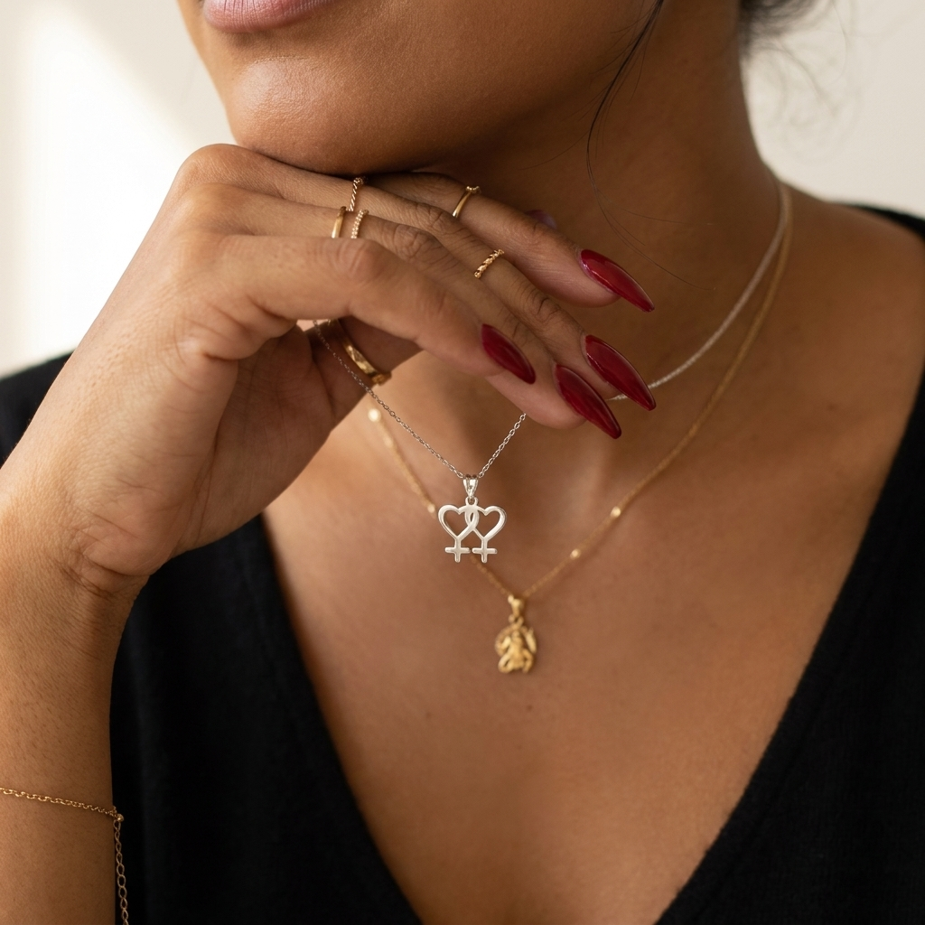 Twin Flames Pendant