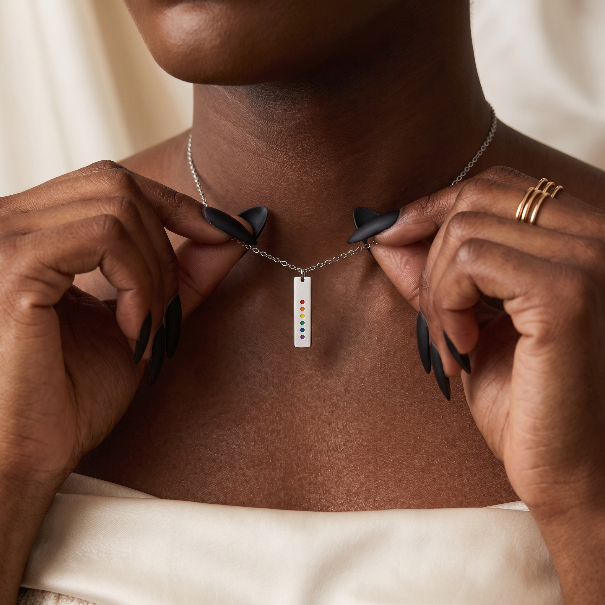 Unity Bar Necklace