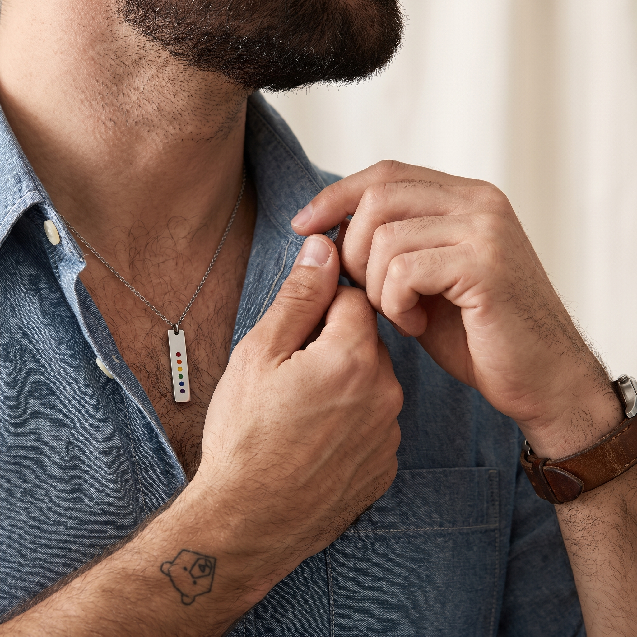 Unity Bar Necklace