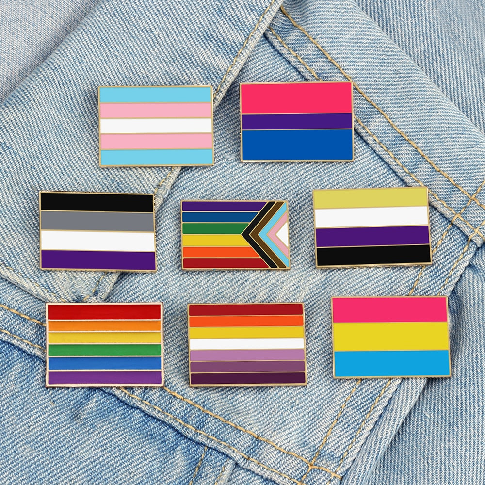 Pride Flag Badges