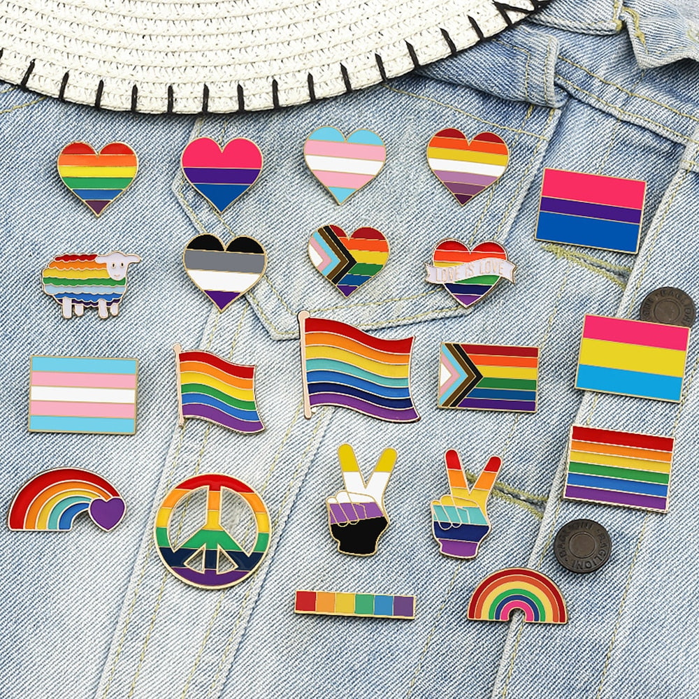 Mixed Pride Badges