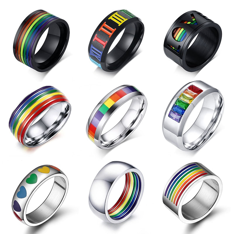 Hand Picked Timeless Pride Rings